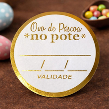 Carregar imagem no visualizador da galeria, Etiquetas Adesivas Ovo No Pote Cromus c/100 un