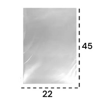 Cargar imagen en el visor de la galería, Saco Plástico Transparente PP 22x45x0,006 c/1 Kg