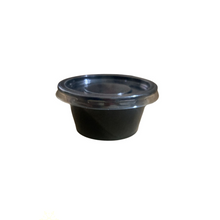 Load image into Gallery viewer, Embalagem para Molho com Tampa Preto 30ml F695 Fibraform c/100un