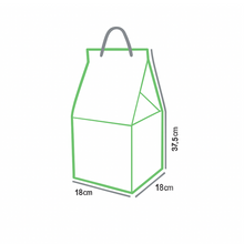 Load image into Gallery viewer, Sacola Panetone G Feliz Natal Vermelha Ref.6906 c/10 un