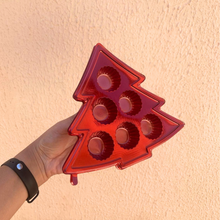 Load image into Gallery viewer, Blister árvore para 6 doces pé de brigadeiro vermelho c/5 un