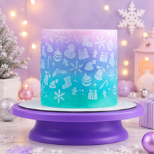 Cargar imagen en el visor de la galería, Stencil Natal Sortido BlueStar un