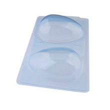 Cargar imagen en el visor de la galería, Forma Semiprofissional com Silicone em 3 Partes Ovo Liso 500g Ref 3619/SP51 un