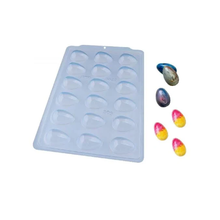 Cargar imagen en el visor de la galería, Forma de Acetato Simples Grande Ovo Liso 30g 3622 BWB un