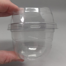 Load image into Gallery viewer, Pote Mousse com Tampa Alta 110ml Cristal G670 Galvanotek c/100 un