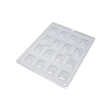 Load image into Gallery viewer, Forma de Acetato Simples Mini Tablete Coelho 218 BWB un