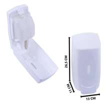 Load image into Gallery viewer, Saboneteira/Dispenser com Reservatório Branco Bellplus