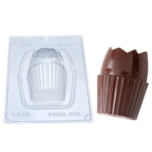 Cargar imagen en el visor de la galería, Forma com Silicone 3 Partes Ovo Cupcake 1265 BWB un