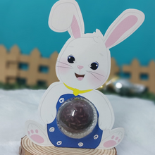 Carregar imagem no visualizador da galeria, Cartão para 1 Doce Blister Coelho Happy Day Azul Cromus c/10un