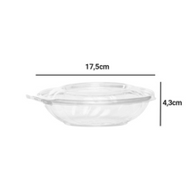 Carregar imagem no visualizador da galeria, Pote Redondo Saladeira 500ml Tampa com Lacre F251 Fibraform c/50 un
