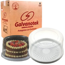 Load image into Gallery viewer, Embalagem para 1Kg G32MA branca com Tampa Alta Galvanotek c/100 un