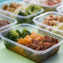 Load image into Gallery viewer, Pote retangular freezer e micro-ondas 1500ml com tampa Prafesta c/10un