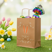 Carregar imagem no visualizador da galeria, Sacola Kraft Eco Doce Páscoa L28xA32xF18cm C4232 Ideia c/10 un
