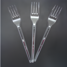 Load image into Gallery viewer, Garfo Refeição Cristal Cropac c/1000 un