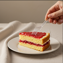 Load image into Gallery viewer, Garfo Sobremesa Cristal Cropac c/1000 un