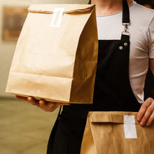 Cargar imagen en el visor de la galería, Saco kraft SOS LISO c/50un tamanho G Pluma