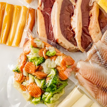 Carregar imagem no visualizador da galeria, Saco Plástico a Vácuo Sem Ranhuras 18x25cm 0,12 Coex c/500 un