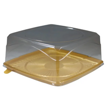 Load image into Gallery viewer, Embalagem Grande Quadratta Tampa Alta Dourada G60Q Galvanotek c/5 un