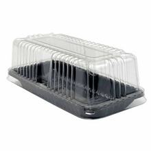 Cargar imagen en el visor de la galería, Bandeja Retangular com Tampa para Bolo ou Torta G64M Galvanotek c/75 un