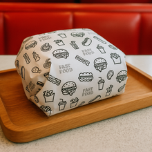Load image into Gallery viewer, Embala lanche Fast food prime Estampado 40x40 c/400 un