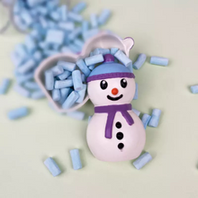 Load image into Gallery viewer, Forma com Silicone 3 Partes Boneco de Neve 10495 BWB un