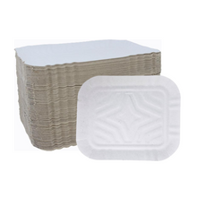 Carregar imagem no visualizador da galeria, Bandeja Papelão Branco N°22 c/100 un