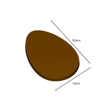 Carregar imagem no visualizador da galeria, Forma de Acetato Simples Ovo Tablete Tipo 500g 9859 BWB un