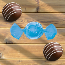 Carregar imagem no visualizador da galeria, Embalagem para Trufa Azul 14,5x15,5cm Carber c/100 un
