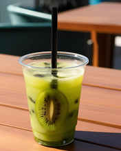 Carregar imagem no visualizador da galeria, Canudo Sachê Mexedor Biodegradável Preto 5,8mm CB534 Cropac c/12x100 un