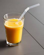 Load image into Gallery viewer, Canudo Flexível Sachê Biodegradável 5,8mm CB540 Cropac c/30x100 un