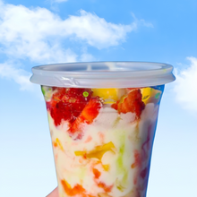 Load image into Gallery viewer, Tampa Plástica T200 Para Copos 400/500ml e Potes 200/250ml Cristalcopo c/1000 un