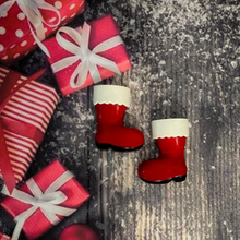 Load image into Gallery viewer, Forma com Silicone 3 Partes Bota de Papai Noel Grande 10229 BWB un