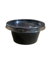 Load image into Gallery viewer, Embalagem para Molho com Tampa Preto 30ml F695 Fibraform c/700un