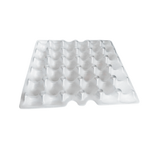 Cargar imagen en el visor de la galería, Bandeja para 30 ovos de isopor pacote com 20 unidades