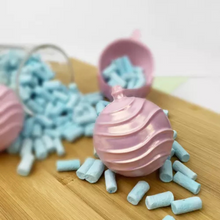 Load image into Gallery viewer, Forma com Silicone 3 partes Bolinha de Natal Listrada 10052 BWB un