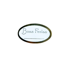 Carregar imagem no visualizador da galeria, Etiquetas Adesivas Boas Festas Ideia c/100 un