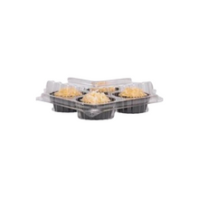 Load image into Gallery viewer, Embalagem Quadrada Articulada Para 4 Doces F654 Fibraform c/50un