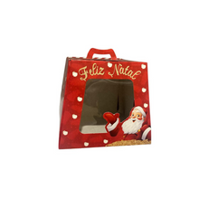 Load image into Gallery viewer, Caixa Panetone com Visor Brilho de Natal 500g Carber c/10 un