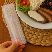 Load image into Gallery viewer, Saco plástico para talher 6x23cm c/1000 un