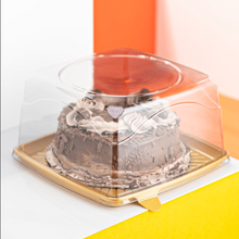 Cargar imagen en el visor de la galería, Embalagem Pequena Quadratta Tampa Alta Dourada G32Q Galvanotek c/5 un