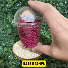 Load image into Gallery viewer, Copo Bolha com Tampa 180ml G687 Galvanotek c/50 un