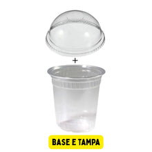 Load image into Gallery viewer, Copo Bolha 400ml G840 com Tampa G800 Galvanotek c/50 un