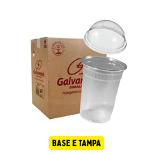 Load image into Gallery viewer, Copo Bolha com Tampa 500ml G850 Galvanotek c/180un