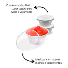Cargar imagen en el visor de la galería, Embalagem para Molho com Tampa Branco 30ml G695 Galvanotek c/700 un