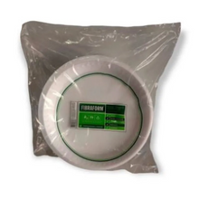 Cargar imagen en el visor de la galería, Prato de Isopor Raso 15cm Fibraform c/20x25 un