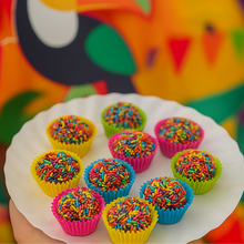 Cargar imagen en el visor de la galería, Prato Papelão Branco N°04 c/100 un