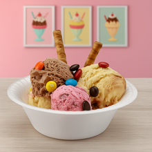 Cargar imagen en el visor de la galería, Prato de Isopor Fundo 15cm Fibraform c/20x25 un