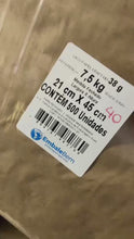 Carregar e reproduzir vídeo no visualizador da galeria, Saco Papel Kraft Mix 7,5KG Embale Bem c/500 un