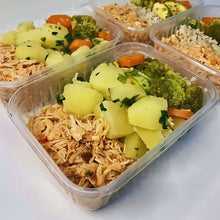 Cargar imagen en el visor de la galería, Pote Retangular Freezer e Micro-ondas 1000ml com Tampa Prafesta c/6x24 un