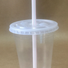 Cargar imagen en el visor de la galería, Tampa Plástica T300 Furada para Copo Cristalcopo c/20x100 un
